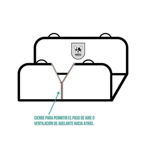 Funda de Asiento *Rocky Negro*